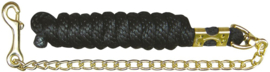 Halstertouw Ketting Musketon Goud 2,4m