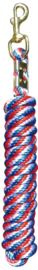 Halstertouw Musketon Goud 3m