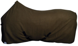 Fleecedeken Colours zwart maat 155 cm