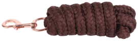 Halstertouw Soft Musketon Rosegold 1.8m