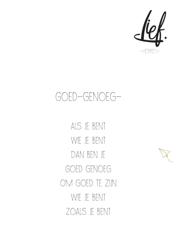 GOED-GENOEG-
