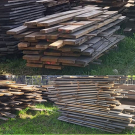 Eiken planken B-keus