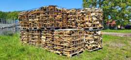 Brandhout restproduct
