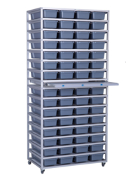 RACK LP19 - 4 WIDE - 15 LEVELS