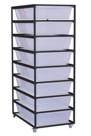 RACK LP100 - 1 WIDE - 8 LEVELS