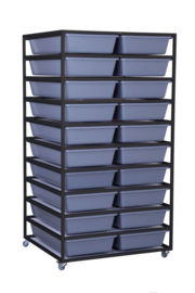 RACK FB70 - 2 WIDE - 10 LEVELS - BE