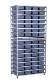 RACK LP19 - 4 WIDE - 15 LEVELS