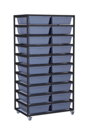 RACK FB20 - 2 WIDE - 10 LEVELS - BE
