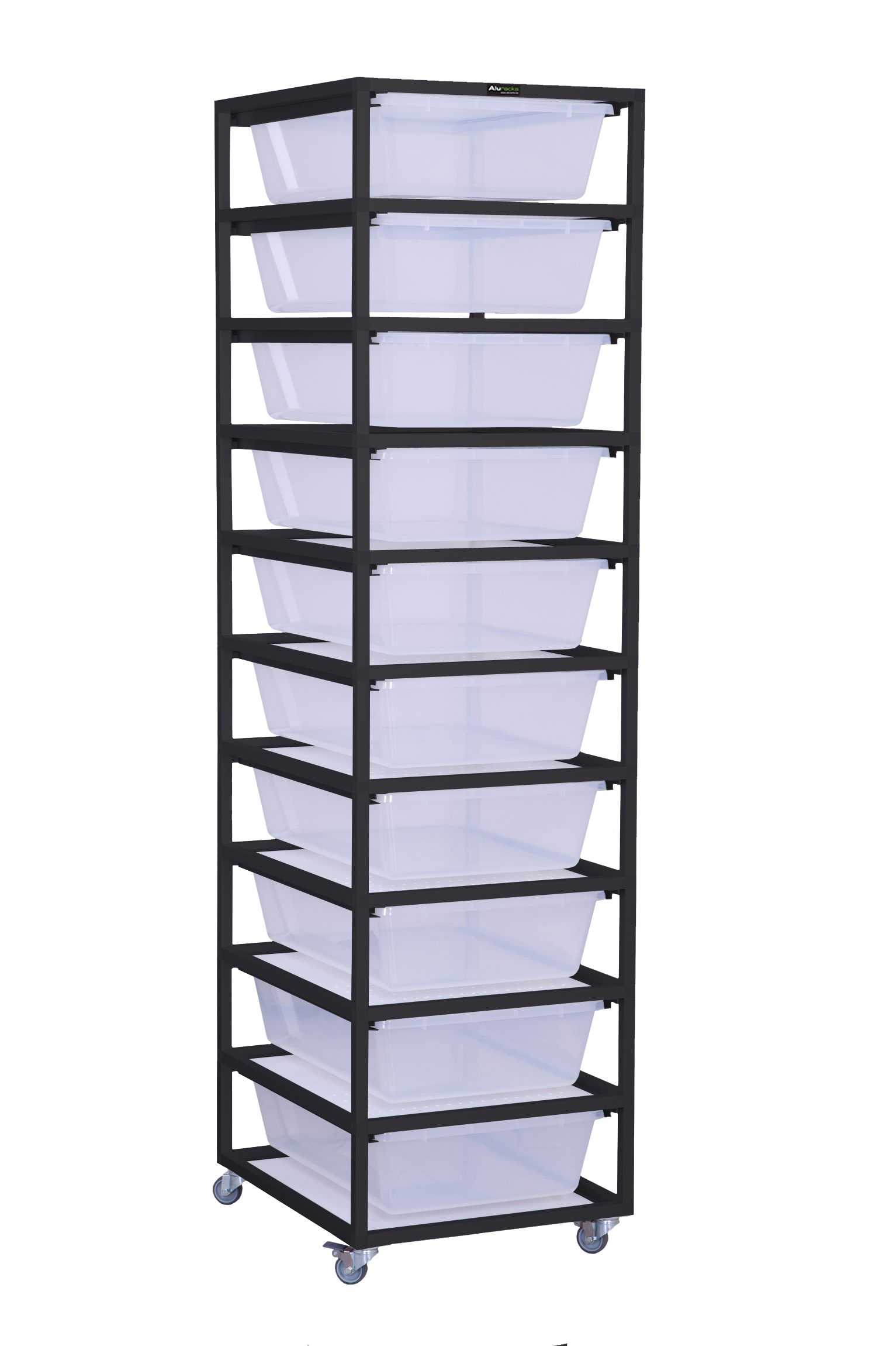 RACK V28 - 1 WIDE - 10 Levels