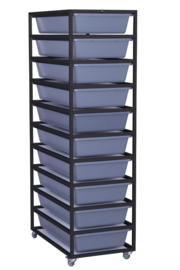 RACK FB70 - 1 WIDE - 10 LEVELS - BE
