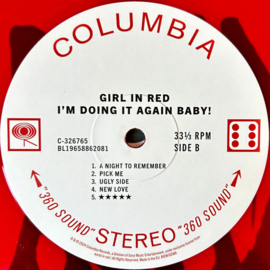 GIRL IN RED - I'M DOING IT AGAIN BABY RED COLOURED VINYL