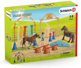 Pony behendigsheids training extra - Schleich 42481