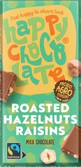 Melkchocolade hazelnoot rozijnen