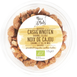 Cashewnoten karamel zeezout