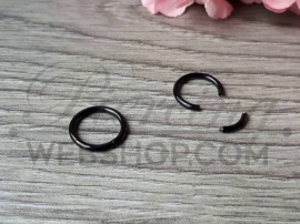 Segmentring Zwart -50%!!