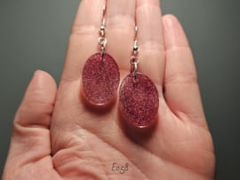 Red Violet Oval