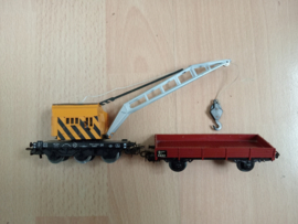 Marklin 4671 Kraanwagon met bakwagen