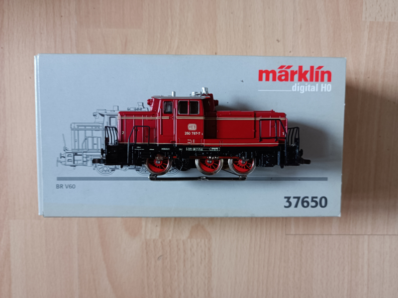 Marklin 37650 Digitale diesellocomotief V60 DB met Telex