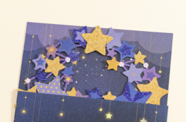 3D wenskaart Starry Night speciaal voor jou