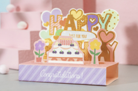 Theebloemen geschenkset zwarte en groene thee Incl. 3D cadeaukaartje t.w.v. 1.95