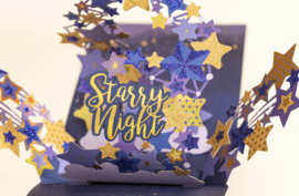 3D wenskaart Starry Night speciaal voor jou