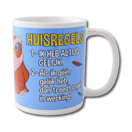 Funny mok - Huisregels