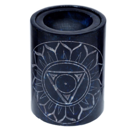 Brander Zeepsteen Chakra - Blauw