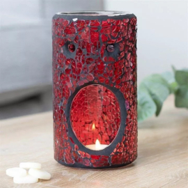 Glazen brander - Red Pillar