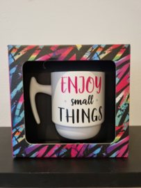 Stenen tas - Enjoy small things