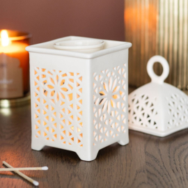 Grote lantaarn brander wit