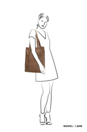 Laptoptas shopper snake