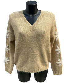 Trui Sophie camel