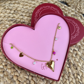 Ketting in cadeaudoosje Heart