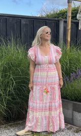 Jurk Ella roze