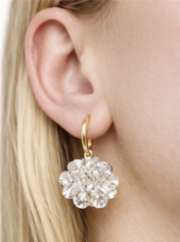 Oorringen Sparkle Pearl