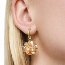 Oorringen Sparkle Champagne