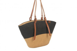 Strandtas/ shopper zwart