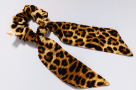 scrunchie scarf leopard