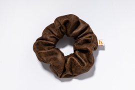 scrunchie leather look