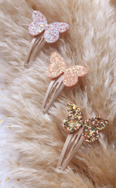 junior hairclips butterfly