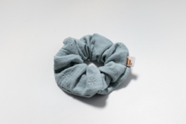 scrunchie broderie mint