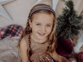 Diadeem strass black