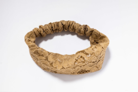 hairwrap broderie beige