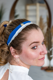 duo hairbands cobalt blue