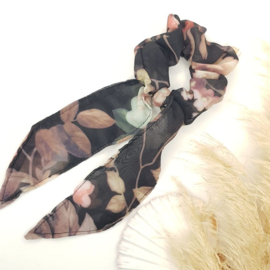 scrunchie scarf chiffon
