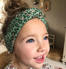 Hairtwist leopard green (junior)