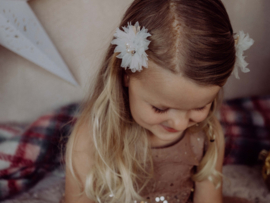 Haarspeldjes flower tule