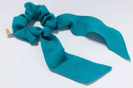 scrunchie scarf sea green