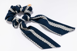 scrunchie scarf dots & stripes