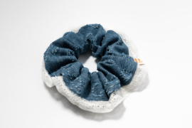 scrunchie lace jeans